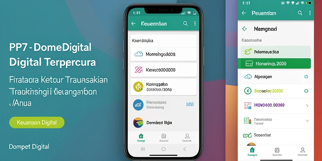 Tampilan antarmuka utama PP7 yang user-friendly dan modern.