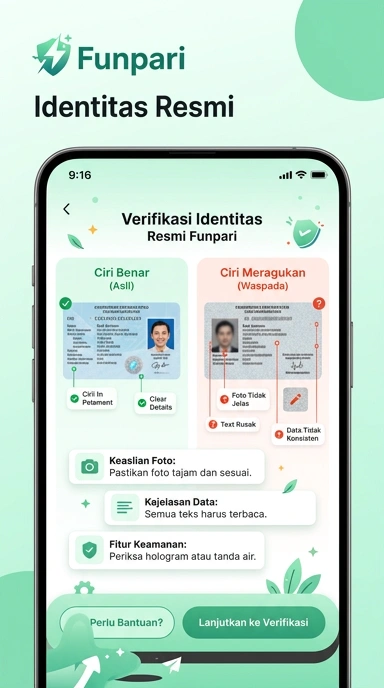 Kanal Resmi funpari untuk Pengguna Android